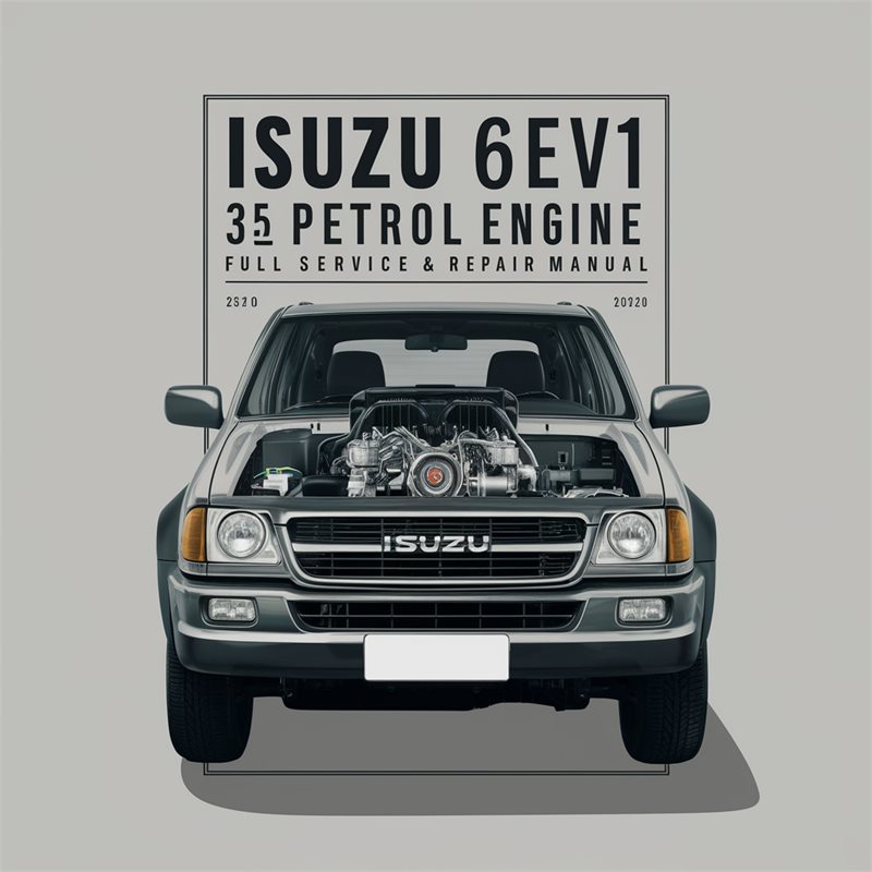 Isuzu Q Series 6ev1 3.5l Petrol Engine Service Repair Workshop Manual PDF