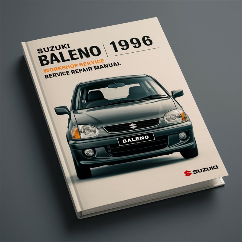 1996 Suzuki Baleno Service Repair Workshop Manual PDF