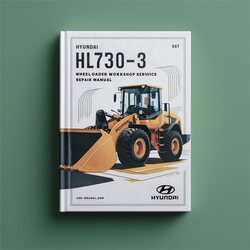 Hyundai HL730-3 Wheel Loader Service Repair Workshop Manual PDF