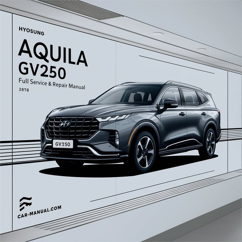 Hyosung Aquila GV250 Service Repair Workshop Manual PDF