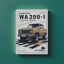 Komatsu WA200-1 Service Repair Workshop Manual PDF