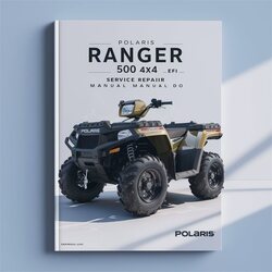 2009 Polaris ATV Ranger 500 4x4 EFI Do Service Repair Workshop Manual PDF