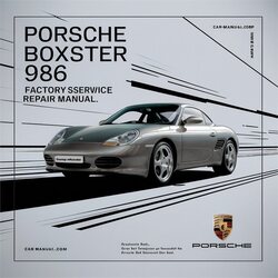 1998-2004 Porsche Boxster Service Repair Workshop Manual PDF