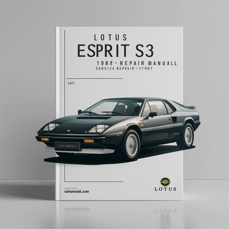 1980-1987 Lotus Esprit Service Repair Workshop Manual PDF