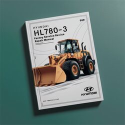 Hyundai HL780-3 Wheel Loader Service Repair Workshop Manual PDF