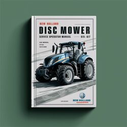 New Holland Disc Mower 615 616 617 Operator Operator's Manual PDF