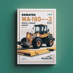 Komatsu WA180-3 Wa180l-3 Wheel Loader Service Repair Workshop Manual PDF