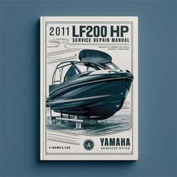 Manual de Servicio y Reparación Yamaha LF200 HP 2011