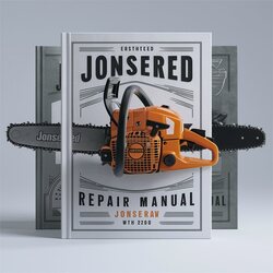 Jonsered Chainsaw Service Repair Workshop Manual PDF