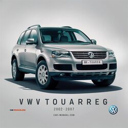 2002-2007 Volkswagen Touareg Volkswagn VW Shop Service Repair Workshop Manual PDF