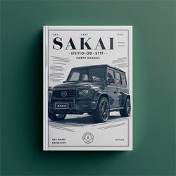 Sakai Sv51od-sv51odf- Sv510t-sv510tf Parts Manaul Service Repair Workshop Manual PDF