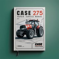 Case IH 275 Tractor Service Repair Workshop Manual PDF