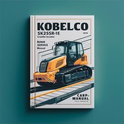 Kobelco Sk235sr-1e Crawler Excavator Service Repair Workshop Manual PDF