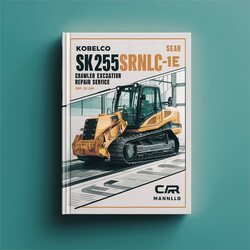 Kobelco Sk235srnlc-1e Crawler Excavator Service Repair Workshop Manual PDF