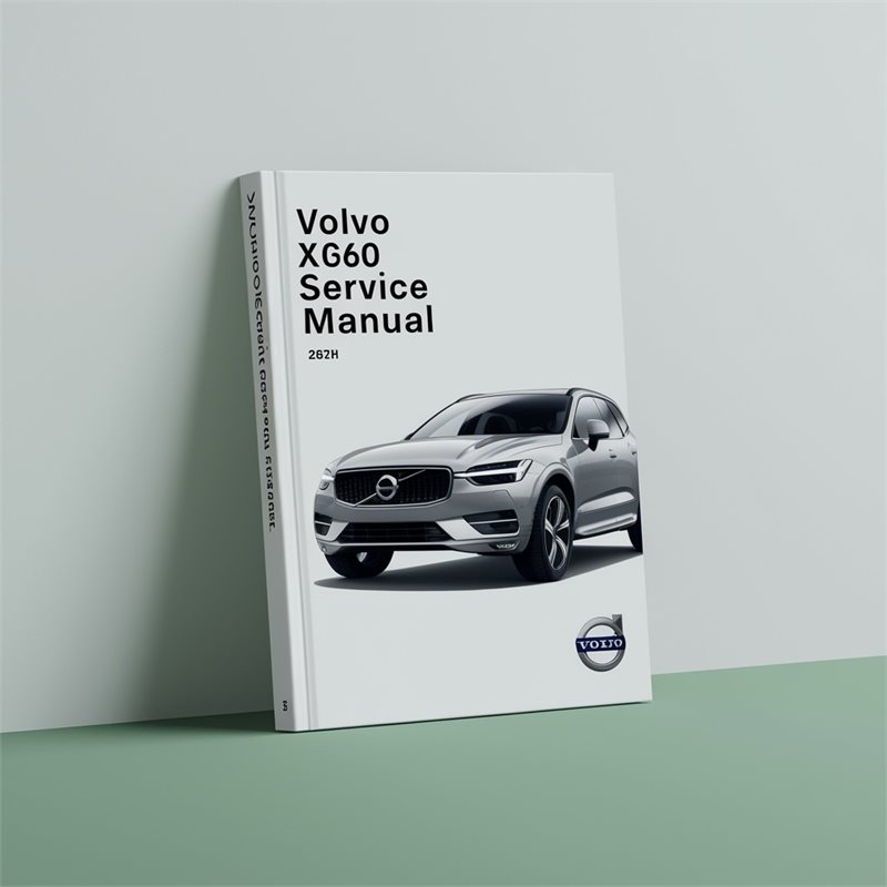 Volvo XC60 Service Repair Workshop Manual PDF