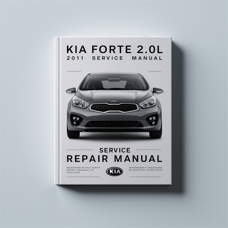 2011 Kia Forte 2.0l Service Repair Workshop Manual PDF