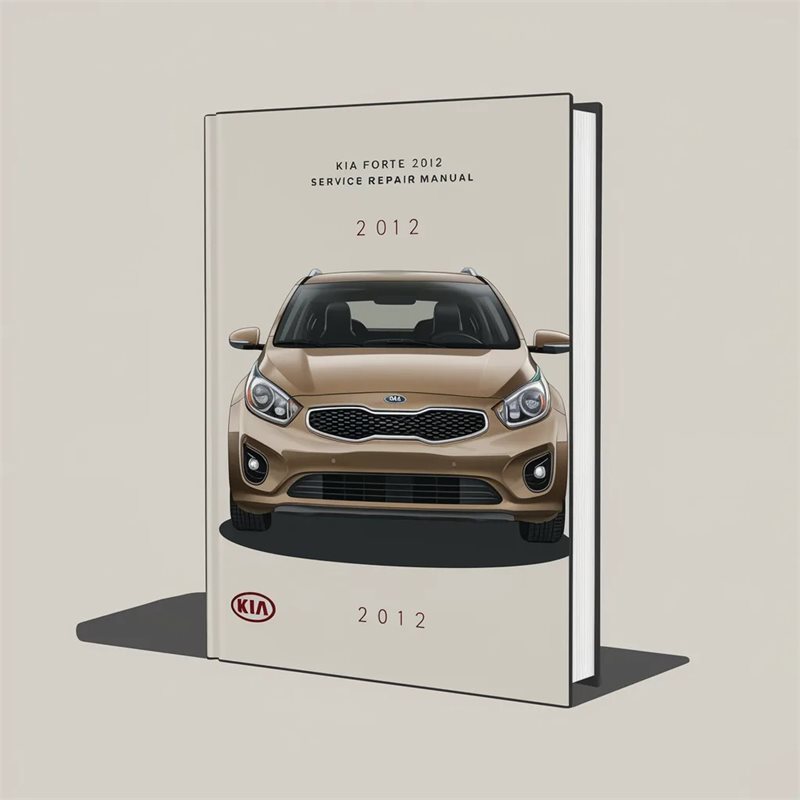 2012 Kia Forte 2.0l Service Repair Workshop Manual PDF