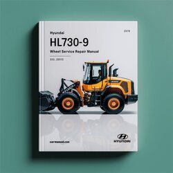 Hyundai HL730-9 Wheel Loader Service Repair Workshop Manual PDF