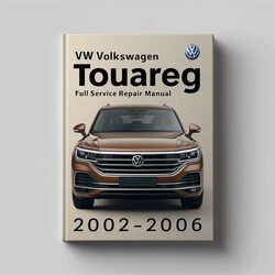 2002-2006 Volkswagen Touareg VW Volkswagn Service Repair Workshop Manual PDF