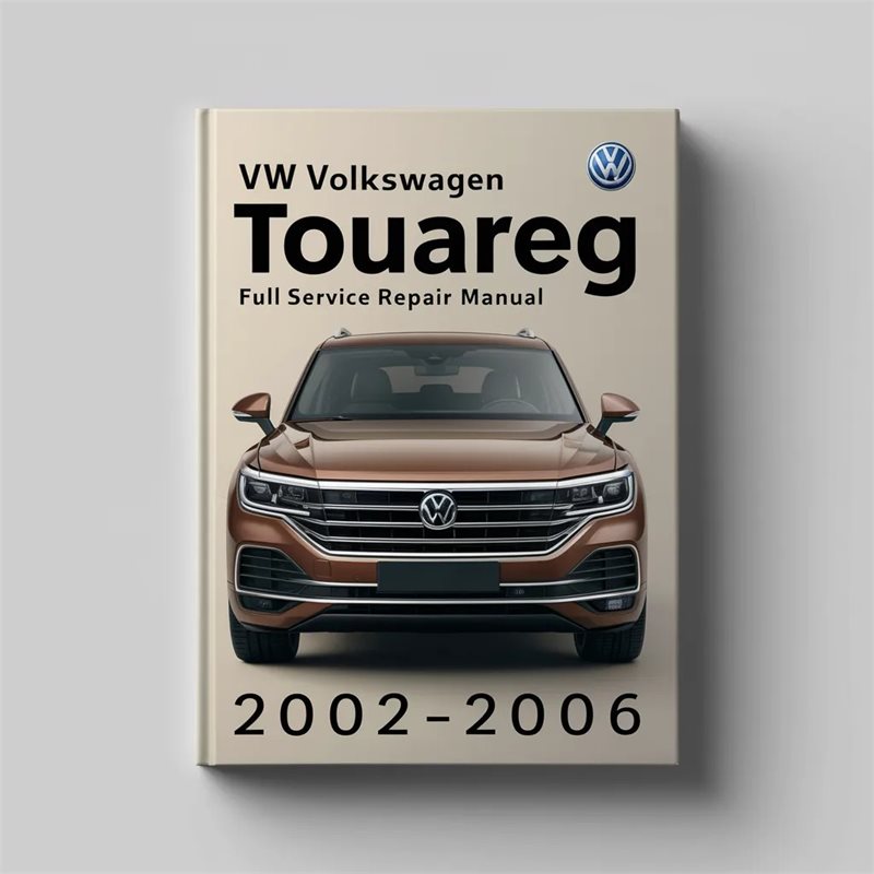 2002-2006 Volkswagen Touareg VW Volkswagn Service Repair Workshop Manual PDF