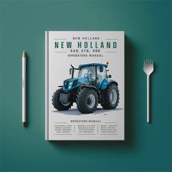 New Holland 648 658 678 688 Operators Operator's Manual PDF