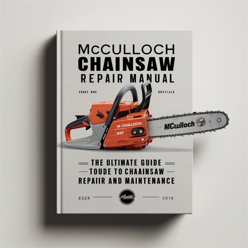 Mcculloch Chainsaw Service Repair Workshop Manual PDF