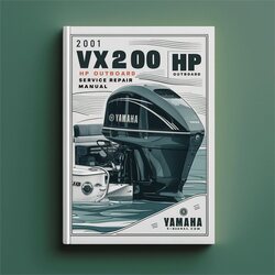 2001 Yamaha VX200 HP Outboard Service Repair Workshop Manual PDF