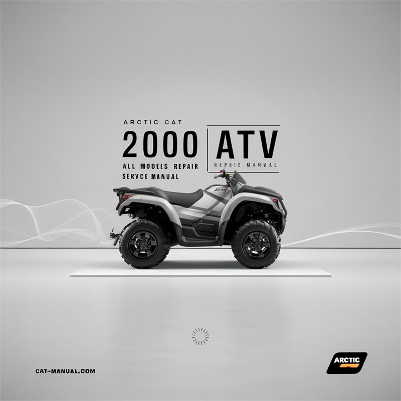2000 Arctic CAT ATV All Models Service Repair Workshop Manual PDF