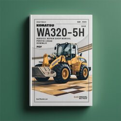Komatsu WA320-5H Wheel Loader Shop (sn: H50051 Up) Service Repair Workshop Manual PDF