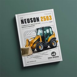 Neuson 2503 Compact Excavator Service Repair Workshop Manual PDF