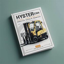 Hyster F004 Europe Forklift Service Repair Workshop Manual PDF