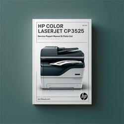 HP Color Laserjet CP3525 Parts Catalog PDF