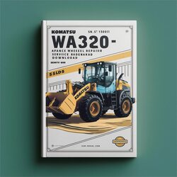 Komatsu WA320-3 Avance Wheel Loader (sn: 150001 Up) Service Repair Workshop Manual PDF