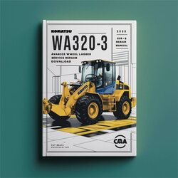 Komatsu WA320-3 Avance Wheel Loader (sn: 50001 Up) Service Repair Workshop Manual PDF
