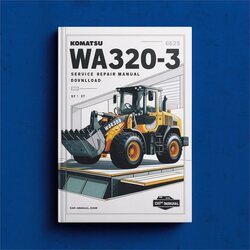 Komatsu WA320-3 Wheel Loader (sn: H20051 Up) Service Repair Workshop Manual PDF