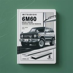 Mitsubishi 6m60 Diesel Engine Service Repair Workshop Manual PDF