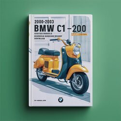 2000-2003 Baotian BMW C1 C1-200 Scooter (searchable Bookmarked Ipad-ready) Service Repair Workshop Manual PDF