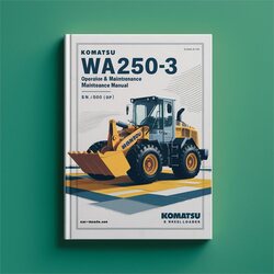Komatsu WA250-3 Wheel Loader Operation (s/n: 50001 Up) Service Repair Workshop Manual PDF