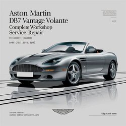 1999-2003 Aston Martin Vantage DB7 Volante Service Repair Workshop Manual PDF