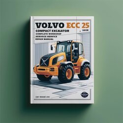 Volvo EC25 EC 25 Compact Excavator Service Repair Workshop Manual PDF