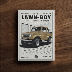 1960 SB-13 000000001-099999999 LAWN-BOY C12AA /shop Service Repair Workshop Manual PDF