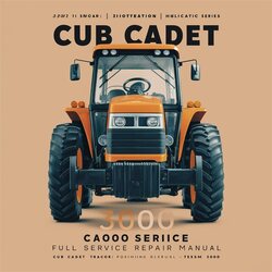 Cub Cadet 3000 Series Tractor Service Repair Workshop Manual PDF