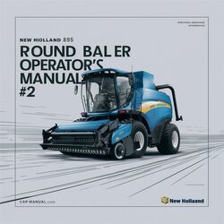 New Holland 855 Round Baler Operators 2 Operator's Manual PDF