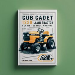 Cub Cadet 1220 Lawn Tractor Service Repair Workshop Manual PDF