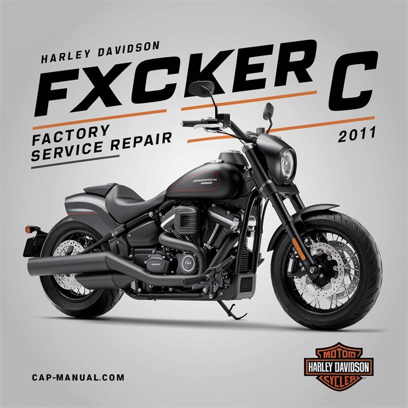 2011 Harley Davidson Servi Car Fxcwc Rocker C Service Repair Workshop Manual PDF