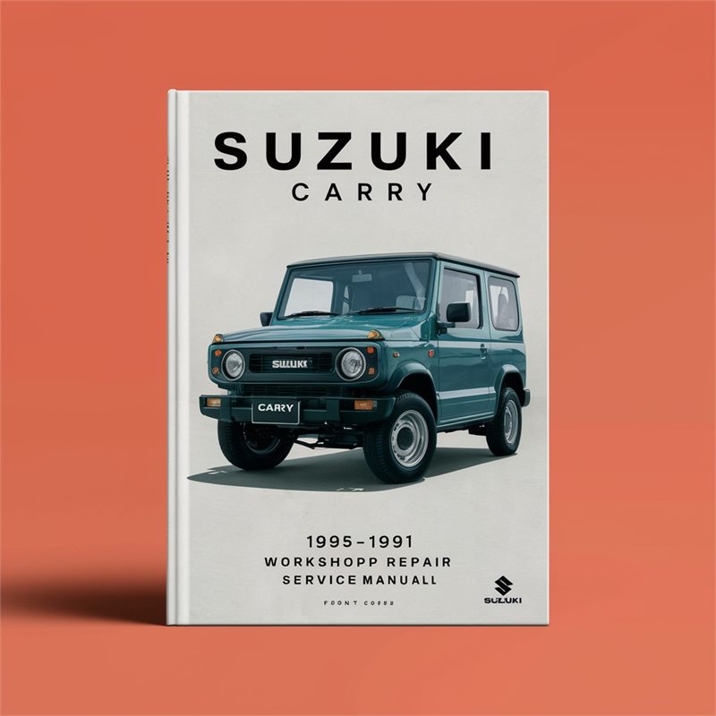 1985-1991 Suzuki Carry Service Repair Workshop Manual PDF