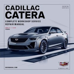 1997-2001 Cadillac Catera Service Repair Workshop Manual PDF
