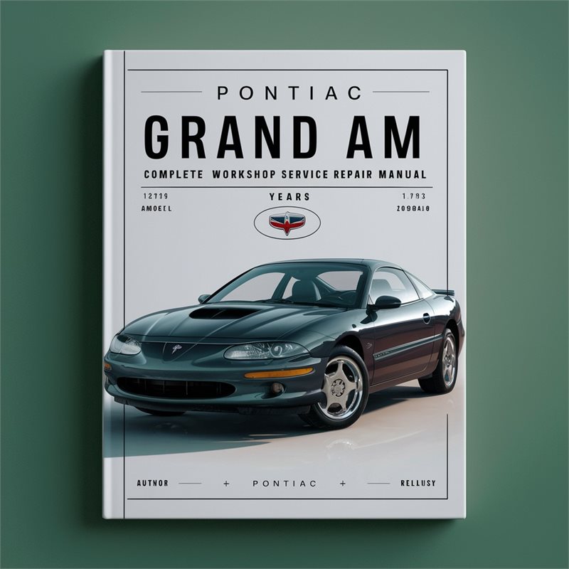 1999-2005 Pontiac Grand Am Service Repair Workshop Manual PDF