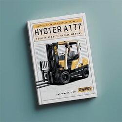 Hyster A177 (h2.50xl Europe) Forklift H2.50XL Europe Service Repair Workshop Manual PDF