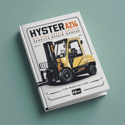 Hyster A214 H14.00xm-12 Forklift Service Repair Workshop Manual PDF